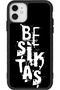 iPhone 12 Mini Compatible Printed, Matte Black Color, Soft Silicone, Protective, Shock Absorbing Cover, Case