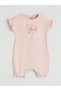 Esse Collection Pink Crew Neck Floral Baby Girl Jumpsuit 2-Piece Set - 2