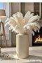 Nordic Bohemian Style Large Size Modern Stylish Ceramic White Venus Vase 25cm Decoration - 6