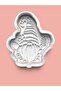 Bee Figured Gnomes Cookie Mold and Sugar Dough Mold Set of 4 0515-Set - 4