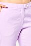 Women Regular Fit Solid Tapered Pants, Purple - 3