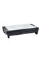 brabantia 2-Burner Removable Top Grill Steel Food Warmer Black and Grey