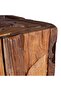 Side Table 30x30x80 cm Solid Teak Wood - 2