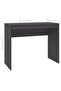 Desk Grey 90x40x72 cm Engineered Wood - 3