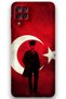 Galaxy M22 Compatible Ataturk Pattern Phone Case + Screen Protector - 5849