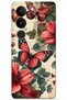 Vivo V29 Compatible Butterfly Pattern Phone Case + Screen Protector - 5795