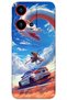 Reeder S19 Max Pro S Zoom Compatible Car Patterned Phone Case + Screen Protector - 5764