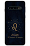 Galaxy S10 Plus Compatible Leo Pattern Phone Case + Screen Protector - 5772