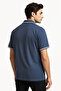 Contrast Striped Regular Fit Premium Cotton Logo Polo Shirt - 3