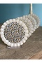 Leopard Patterned Curved Dessert Plate 6 Pieces