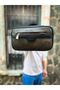 Tablet Men's Bag Black Khaki - 3