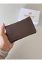 Mendy Model Useful Genuine Leather Medium Size Women's Wallet Gray - 2