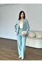 Linen Trousers Jacket Set - 3