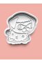 Pug Dog Figure Cookie Mold and Sugar Dough Mold Set of 4 - 2