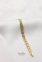 Chain Detailed Zircon Stone Steel Xuping Bracelet - 3