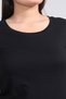 10976 Black Crew Neck Short Sleeve Tshirt - 5
