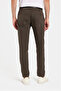 Men's Regular Fit Comfortable Cut Seasonal Canvas Khaki Trousers - 3