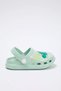 Soft Mint Closed Front Lighted Crocodile Figure Detailed Boys Kids Sandals Slippers Takss25Te00054 - 5