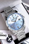 Original Men's Wristwatch 3 Atm Water Resistant Silver Color Steel Watchband Dke2030C2 - 2