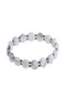 Certified Hematite and Howlite Natural Stone Bracelet - 6