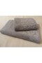 Bade Bath Set of 2, Bath and Head Towel - Gray - 2