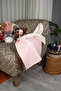 90X90 Pink White Plain Patterned Reversible Muslin Pique Baby Blanket, Waffle Baby Blanket & Blanket - 4