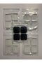 5 Pack, 20 Pieces Tens Electrode Pad 5X5 cm Extra Reinforced Adhesive Durable Foam Surface