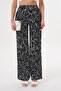 Women's Zebra Patterned Thin Summer Wide-Leg Sweatpants – Lightweight & Stylish - 7
