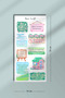 Islamic Themed Sticker Set of 6 for Bullet Journal and Scrapbook - 3