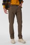 Jagger Porter Men's Slim Straight Slim Fit Regular Waist Woven Trousers Straight Leg Brown - 3