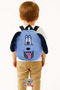 Children's Backpack for Kindergarten Daycare Blue Dog Embroidered Premium Fabric Design - 1-8 Years Old Soft Lightweight Girls Boys Ideal for Daily Use Preschool Adorable Cute Birthday Gift Choice - 3