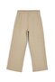Beige Girls' Sweatpants with Elastic Waist - Comfortable Wide-Legged Thick Fabric 7-8-9-10-11-12-13-14 Years Old - 3
