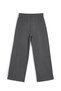 Elastic Waist Smoked Girls' Sweatpants - Comfortable Wide Leg Thick Fabric 7-8-9-10-11-12-13-14 Years Old - 7