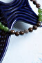 Certified Bronze Jade Apatite Aquamarine Rhodonite Hematite Taurus Bracelet - 4