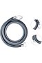 Washing Machine Inlet Hose – 150 cm, Grey, Durable and Flexible Design - 2