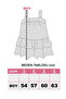 Girls' Striped Patterned Ruffle Strap Summer Casual Cotton Dress - 5