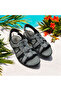 Inside and Outside Genuine Nubuck Leather Full Orthopedic Sandals - 4