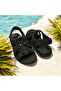 Inside and Outside Genuine Nubuck Leather Full Orthopedic Sandals - 2