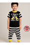 Rocker Striped Capri + T-shirt Set