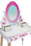 Wooden Children's Makeup Table Set Çg68-t3006 Pink - 5