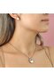 Pearl Model Necklace Earring Set Gift for Lover Gift for Mother Birthday Gift - 2