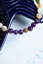 Certified Amethyst Citrine Jade Garnet Crystal Quartz Hematite Scorpio Bracelet - 4