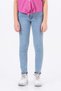 Lycra Adjustable Waist Girls' Jeans