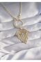 Women's Imported Zircon Vip Series Serenay Ring Zircon Detail Non-Tarnish Necklace - 3
