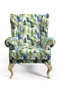 Leaf Pattern Digital Printed Upholstery Sofa Fabric, Throw Pillow, Cushion Covering. Flooring Fabric - 3