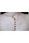 Colorful Stone Y Low-Cut Necklace