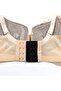 Women's Bra Hook Extender 4-Hook, Black, White Beige Pack of 3, One Size - 4