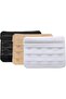 Women's Bra Hook Extender 4-Hook, Black, White Beige Pack of 3, One Size