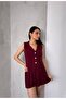 Women's Summer Vest Mini Skirt Suit - 2