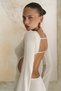 Nadias Window Detail Stone Knitwear Long Dress - 6
